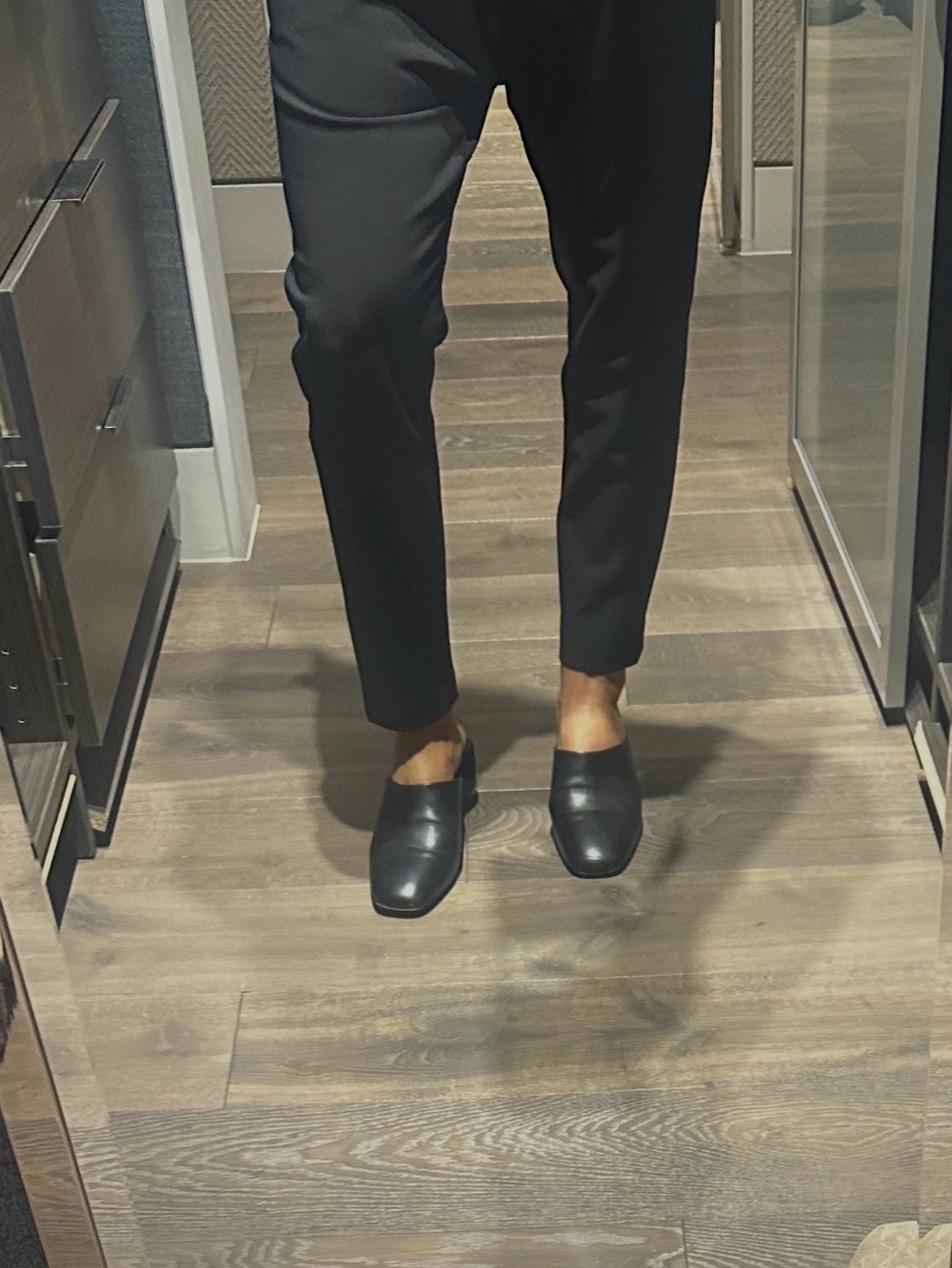 HERMES Slides with block heel